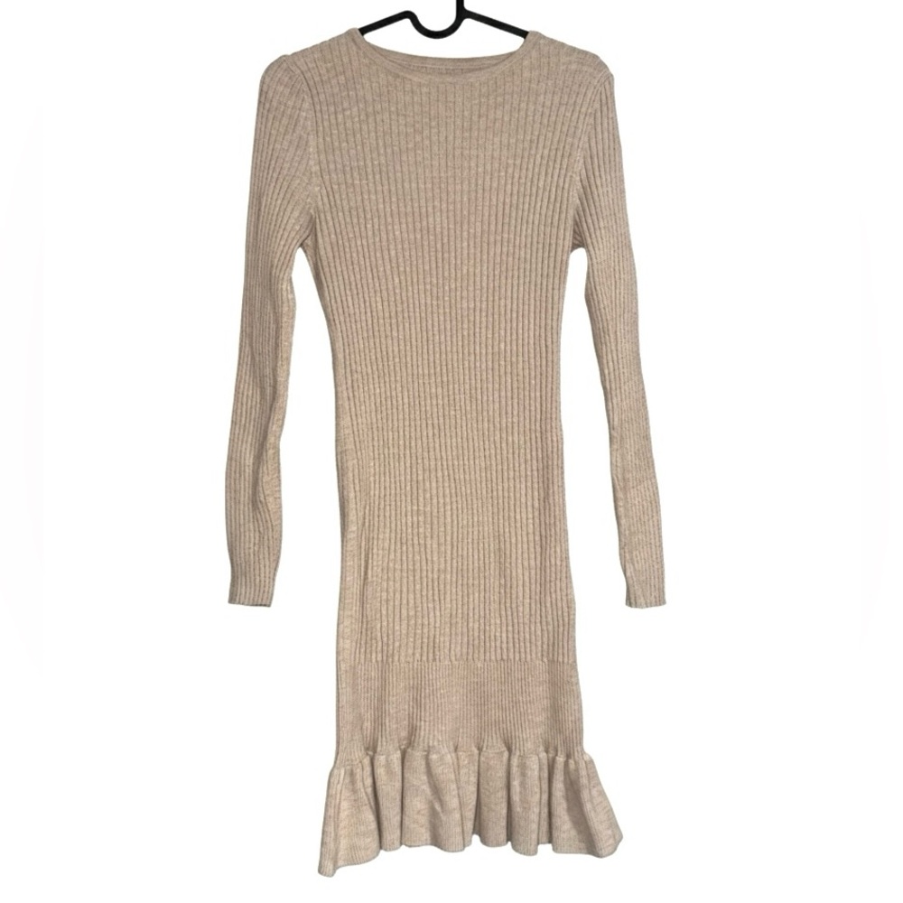 Flirty Ribbed Knit Mini Dress 🪞 - Picture 3 of 3